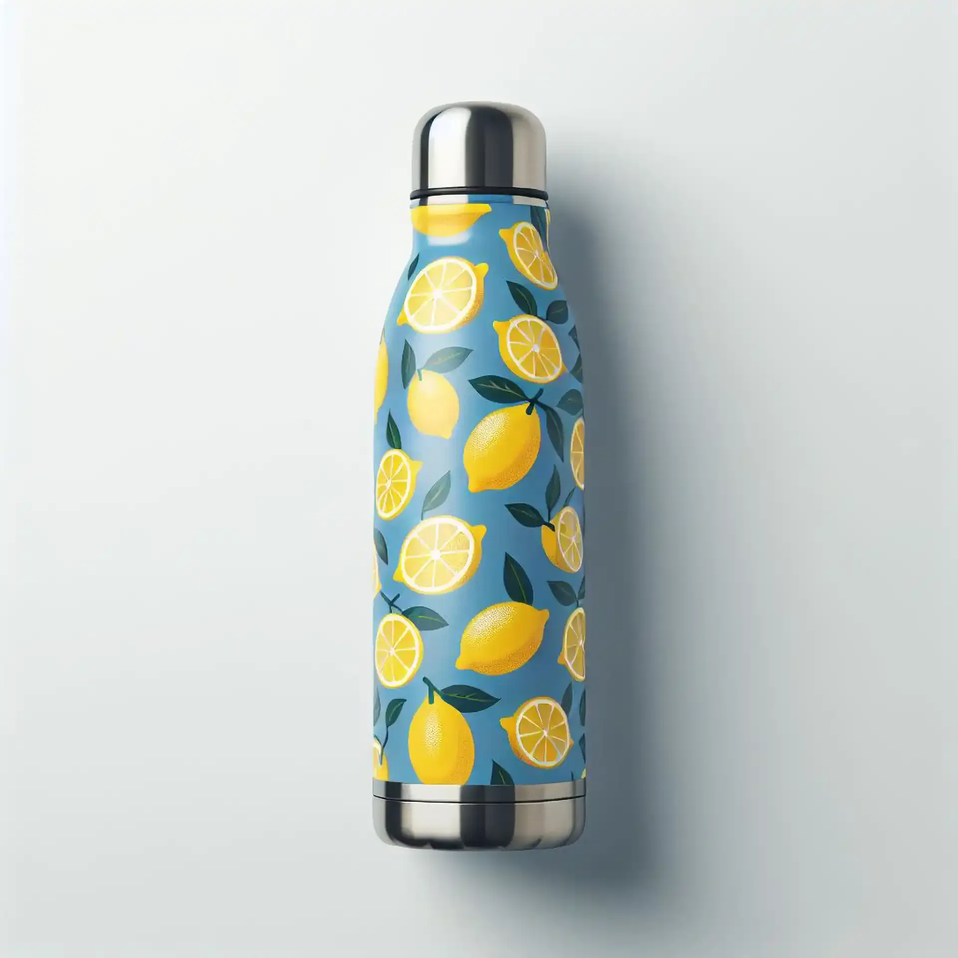 Impression sur bouteille en aluminium
